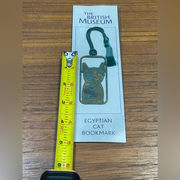 2003 The Trustees of the British Museum Egyptian Cat Bookmark - Picture 2 of 3
